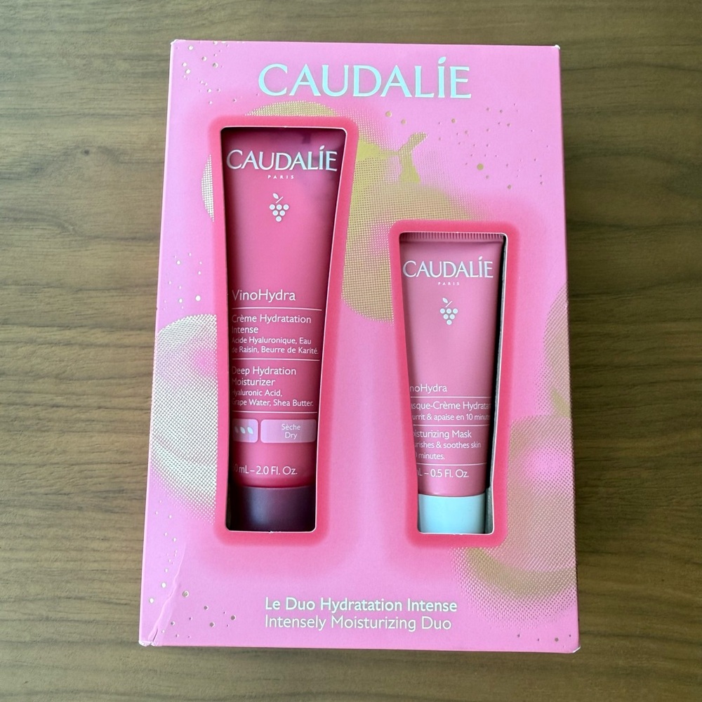 New Caudalie VinoHydra Intensely Moisturizing Duo